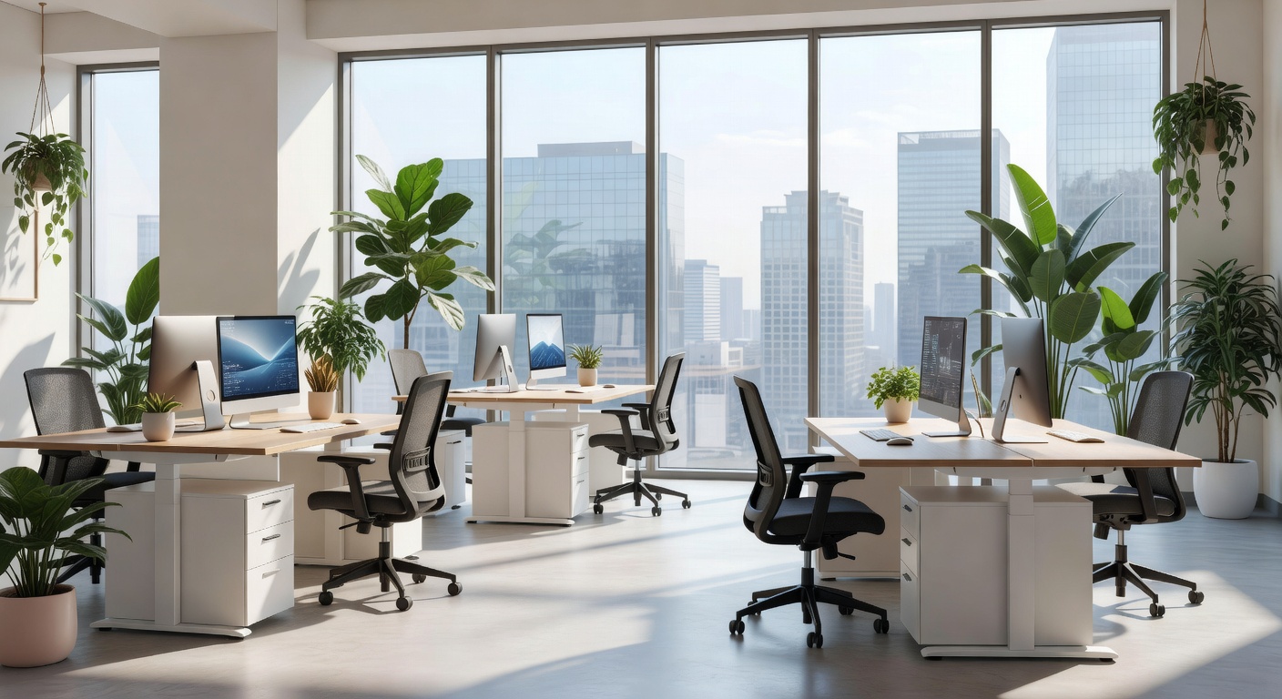 Oficina moderna y colaborativa de Altea Consulting en Madrid